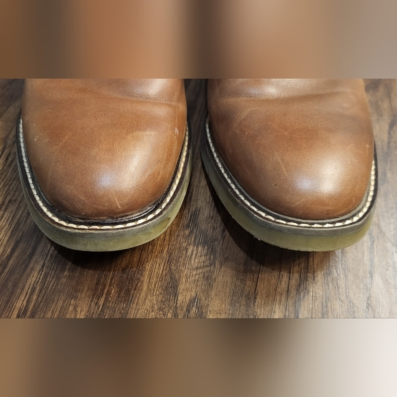 Clark's Jaxen Low Lace Up Brown Leather Oxfords Size 8 - Picture 4 of 7